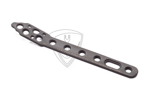 Titanium Distal Fibula Plate Locking (Tapper two start Thread) 