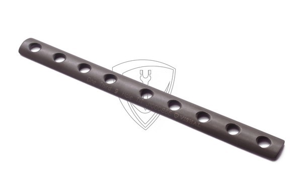 Titanium Locking One-Third Tubular Plate 3.5mm 